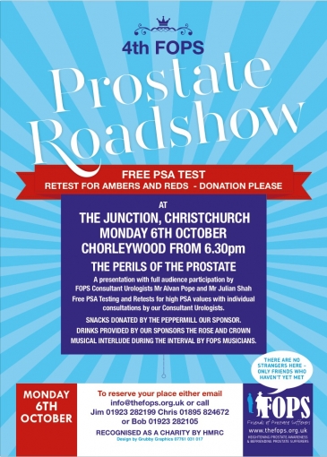 Our 4th Prostate Roadshow photograph