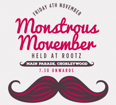 Monstrous Movember at Rootz photograph