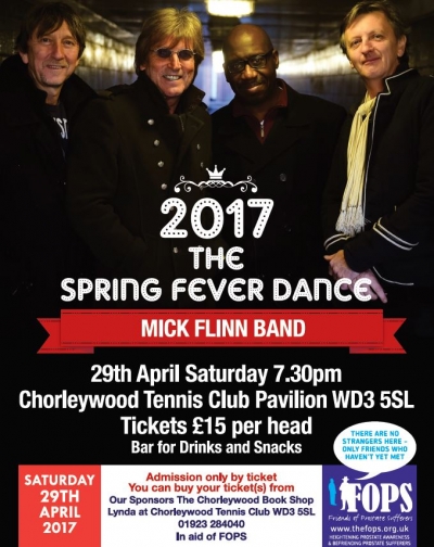 The Spring Fever Dance, Mick Flinn Band photograph