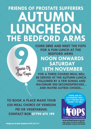 FOPS Autumn Luncheon at The Bedford Arms photograph