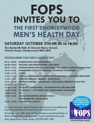 Chorleywood Mens Health Day photograph